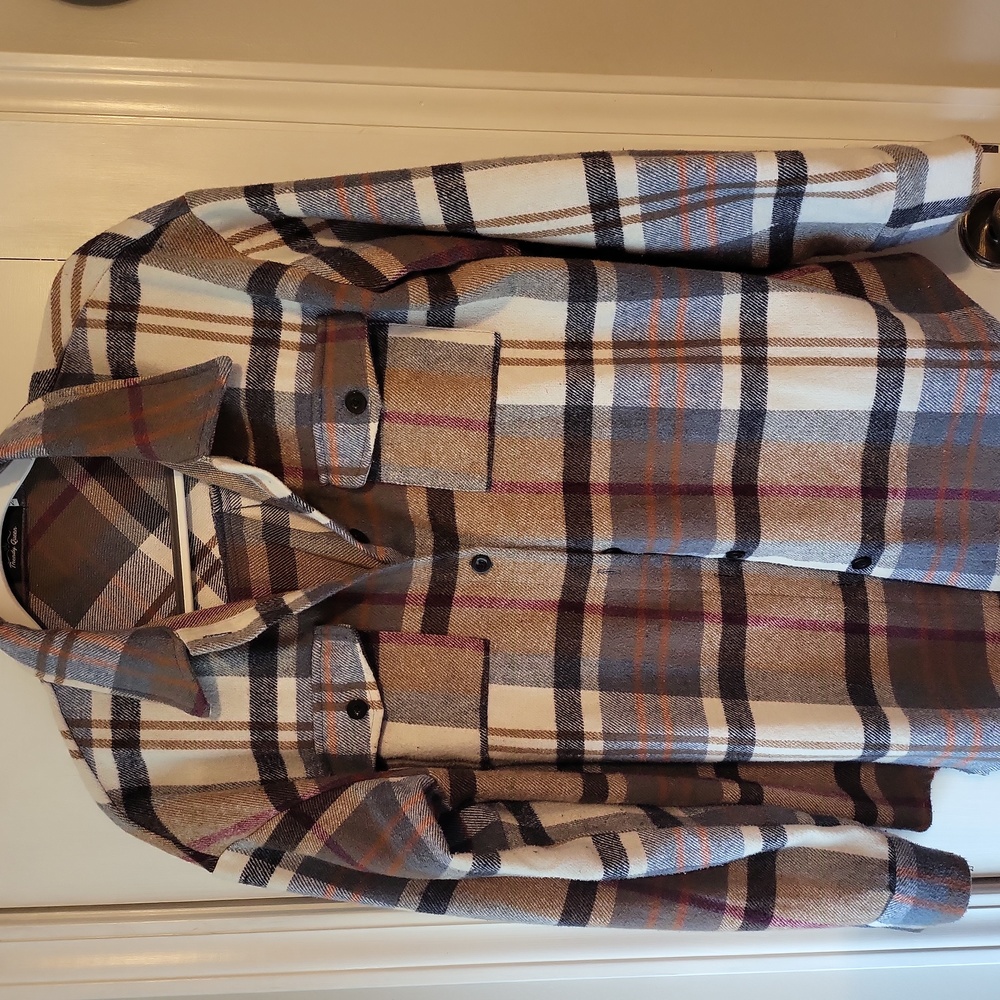 Trendy Queen Shacket - Picture 1 of 4